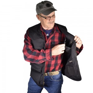Outback Reactor Concealment Vest with 14 Pockets - Concealed Carry Vest
